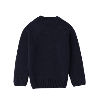 iDo maglia bambino con trecce blu 4F219 3885 iDO