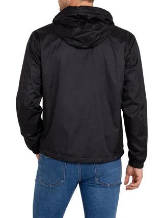 Blauer giubbino leggero antivento uomo con cappuccio Carruth nero