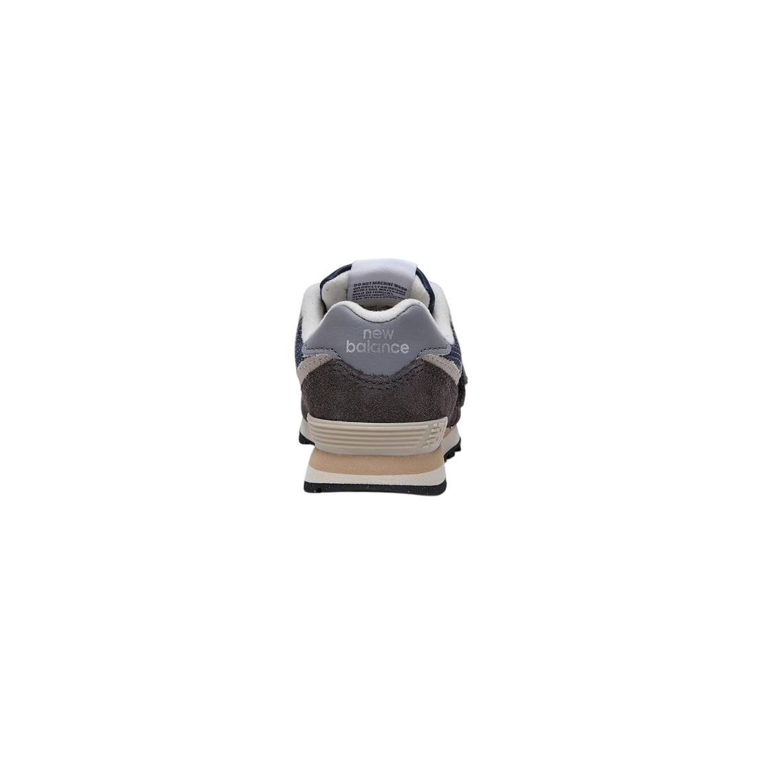 New Balance sneakers 574 in suede e mesh grigio scuro