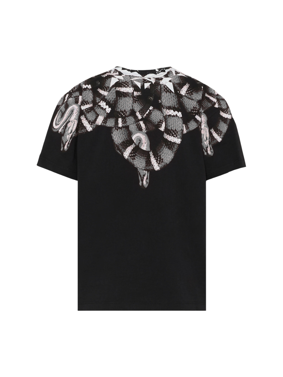 County of Milan T-shirt bambino con stampa snake nero