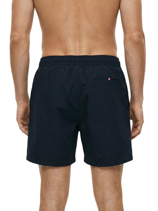 Tommy Hilfiger boxer mare uomo con bande logate blu