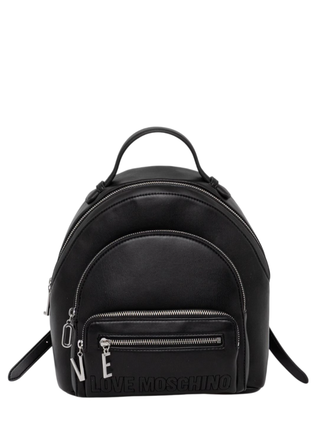 Love Moschino zaino in ecopelle con tasche nero JC4344PP0N-KA0 00B MOSCHINO LOVE 