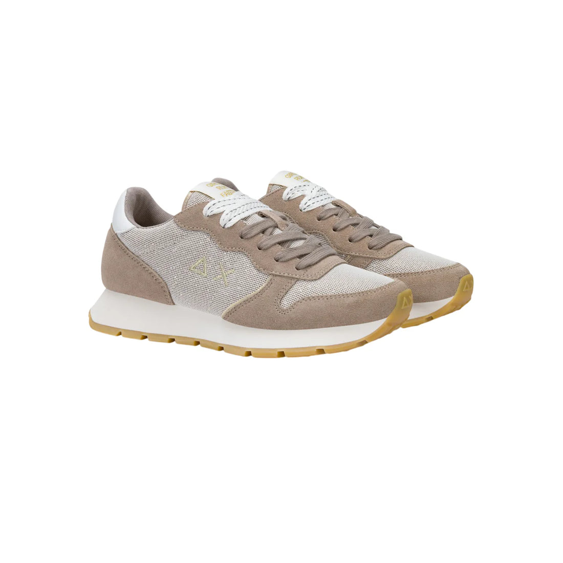 Sun68 sneakers donna Ally Glitter Textile tortora
