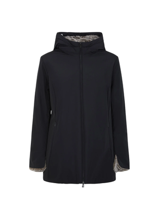 Suns giubbino con cappuccio Marmolada fur nero GBS53020D BLACK SUNS 