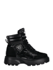 Blauer stivaletti Blanca in nylon ed ecopelle nero