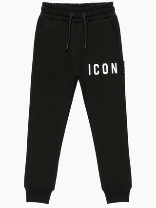 Icon pantaloni joggers bambino nero IBSP00914 9000 ICON