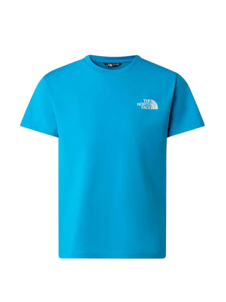 The North Face T-shirt bambino manica corta turchese