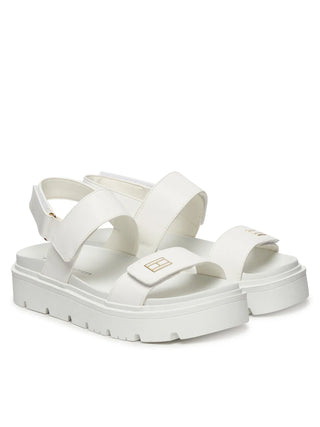Tommy Hilfiger sandali bambina con strappi bianco
