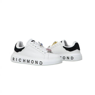 John Richmond sneakers donna in pelle con charms bianco 29007-CP D John RICHMOND 