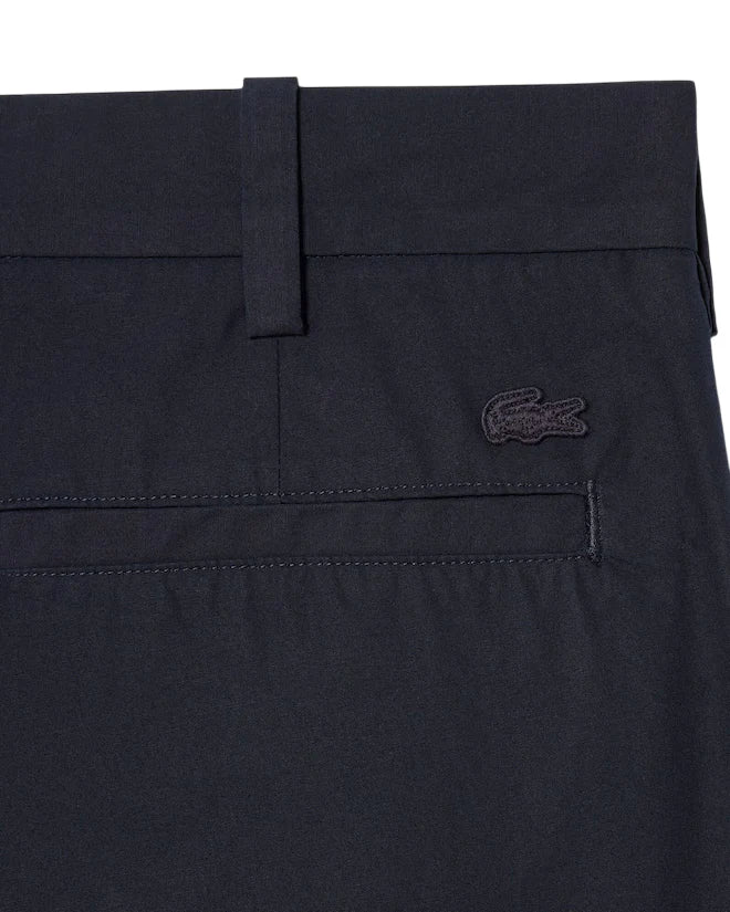Lacoste pantaloni chino uomo in cotone blu
