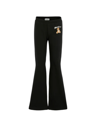 Moschino pantaloni bambina a zampetta nero HCP050-LDA14 60100 MOSCHINO 