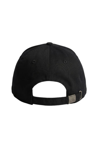 Icon cappello con visiera e logo unisex nero