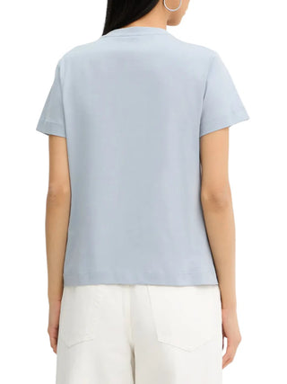 Pinko T-shirt Quentin con logo Love Birds gioiello carta da zucchero