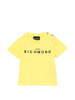 John Richmond T-shirt neonato manica corta giallo