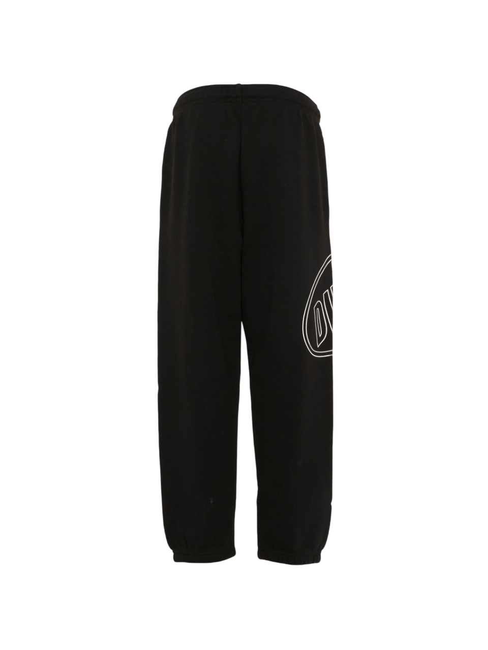 Diesel pantaloni bambino in felpa con logo nero