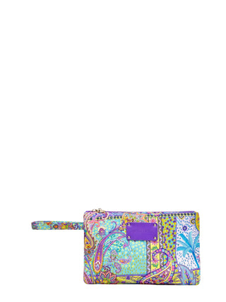 4giveness pochette Los Angeles in fantasia Patch Animalier verde viola