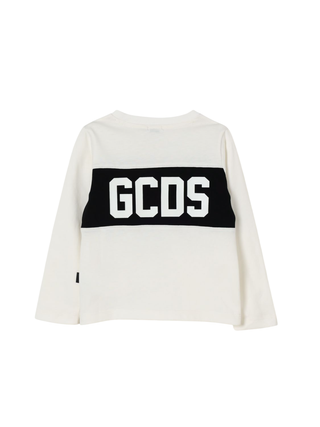 band logo longsleeves t-shirt B2KU2214JF1 BONE GCDS