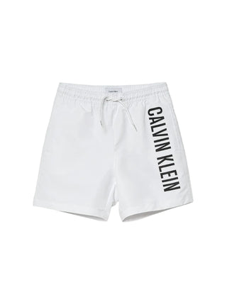 Calvin Klein boxer mare bambino stampa logo bianco