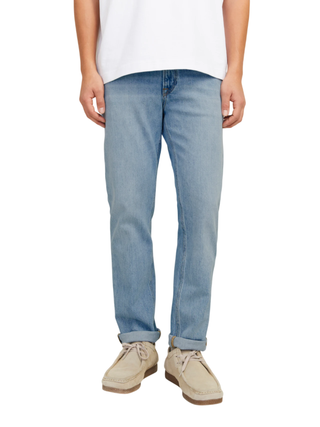 Jack&Jones jeans uomo Regular Clark lavaggio blu chiaro