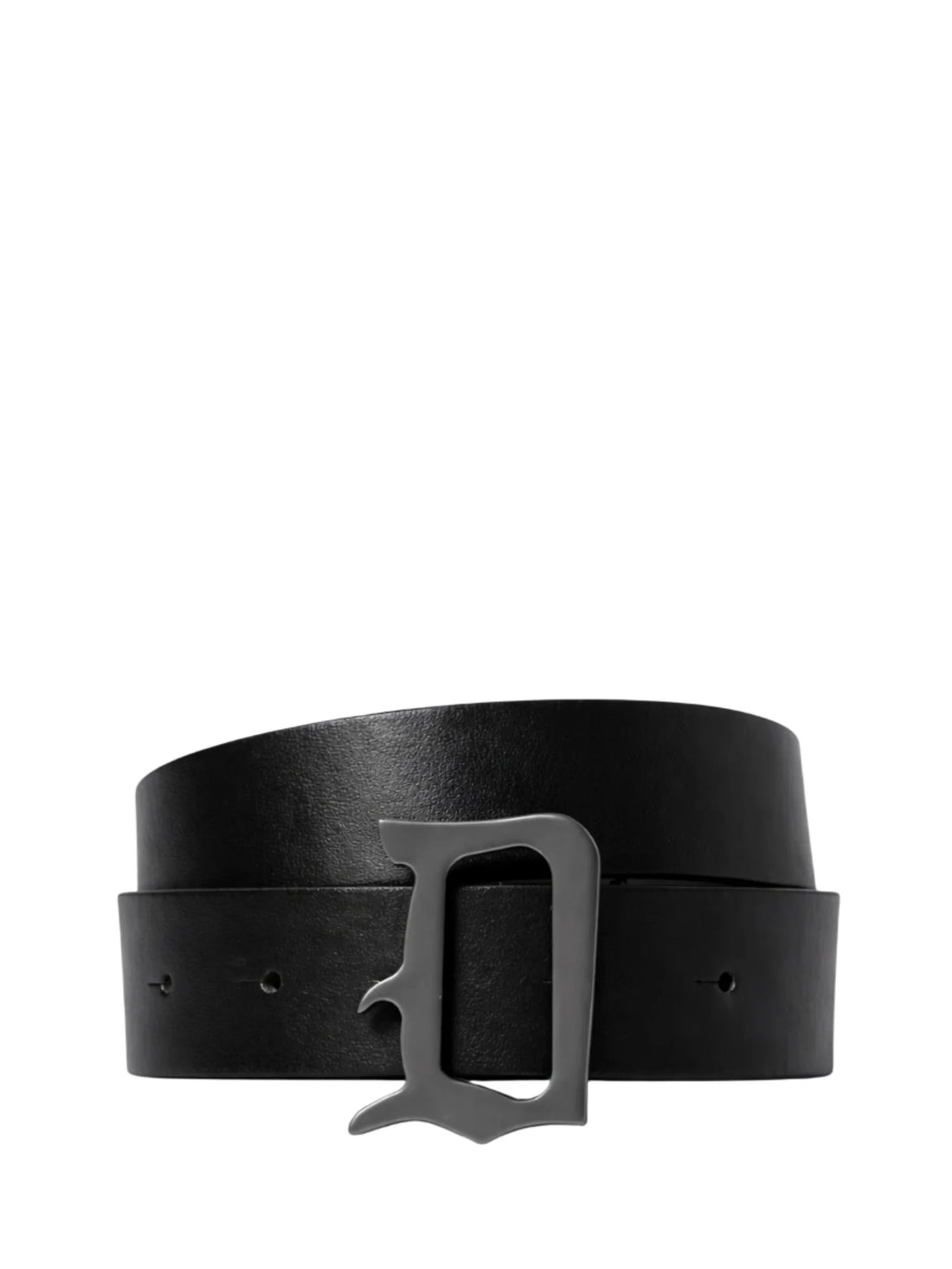 Dondup cintura in ecopelle bambino h3 nero
