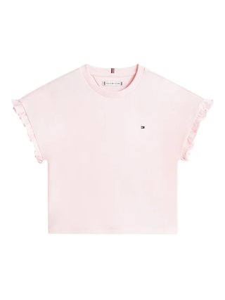 Tommy Hilfiger top bambina manica corta rosa