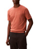Calvin Klein maglia uomo manica corta in cotone arancio