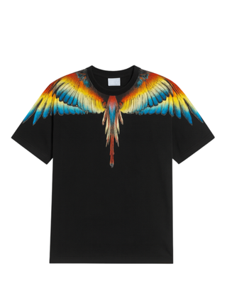 County of Milan T-shirt uomo con stampa iconica nero CAMATH023 110 COUNTY OF MILAN