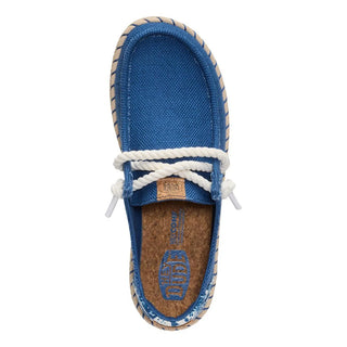 Hey Dude mocassini donna Wendy espadrilla Hibiscus blu