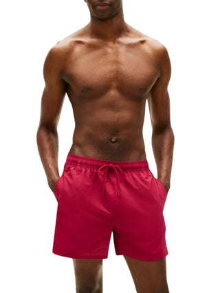 Tommy Hilfiger boxer mare uomo con bande logate rosso