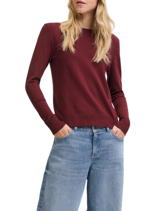 jxcara comfy crew neck knit noos - 72% viscose