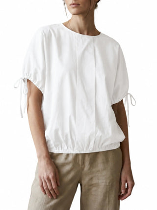 Jc Sophie blusa donna manica corta Libertad bianco