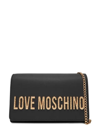 Love Moschino borsa a tracolla in ecopelle nero JC4121PP0N-KD0 00A MOSCHINO LOVE 