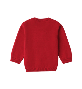 iDo maglia natalizia neonato con orsetto rosso 4F033 2253 iDO