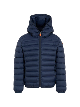 Save the Duck piumino bambino Dony con cappuccio blu J30650B-GIGA21 90000 SAVE THE DUCK 