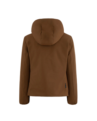 Suns giubbino Aurelia Velour con cappuccio marrone GBS53003D MANDORLA SUNS 