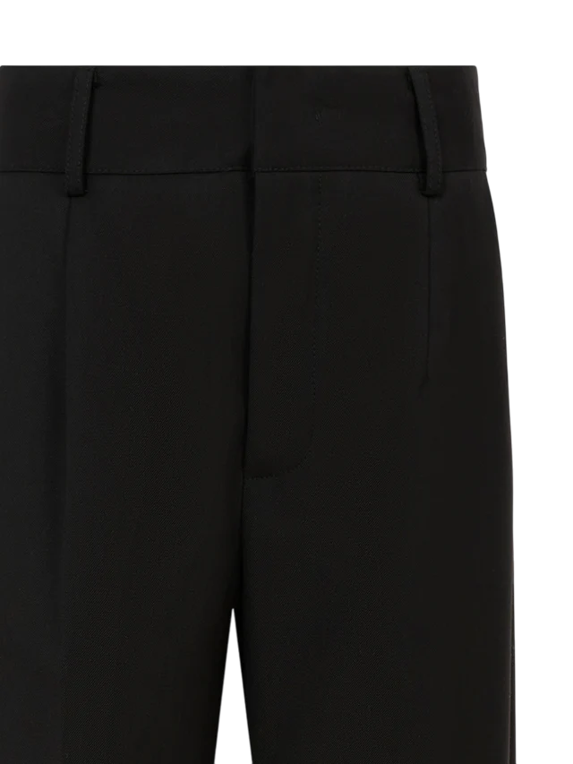 John Richmond pantaloni bambino Vinko gamba dritta nero