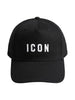 Icon cappello con visiera unisex nero