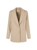 Lola by Sandro Ferrone giacca blazer monopetto beige
