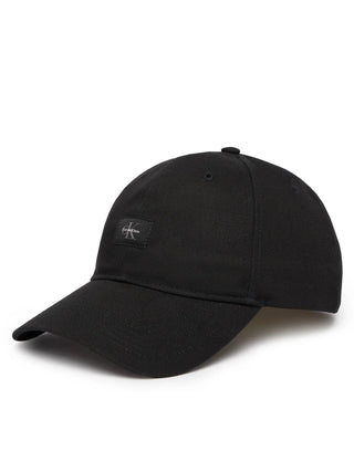Calvin Klein cappello con visiera unisex con patch logo nero