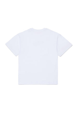 Diesel T-shirt manica corta bambino bianco