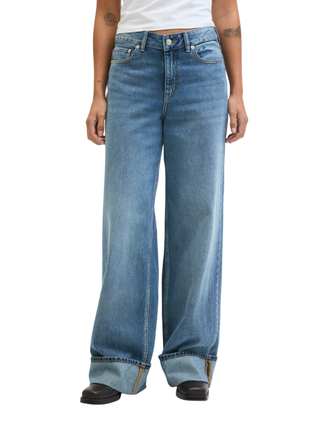 Jjxx jeans donna wide leg lavaggio blu 12280183 R254 JJXX 