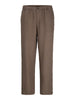 Jack&Jones pantaloni uomo in lino Loose fit tortora