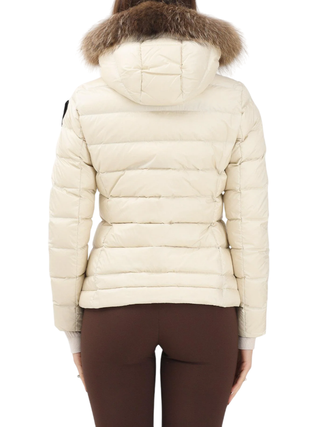 Blauer piumino Arcadia donna con cappuccio ecrù 25WBLDC03099-A06047 907GG BLAUER