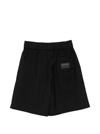 John Richmond bermuda bambino Tollis con coulisse nero