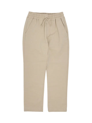 Gcds pantaloni bambino Formal con coulisse beige chiaro