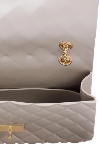 Marc Ellis borsa a spalla Flat Falcon M tortora oro FLAT FALCON M TAUPE-LIGHT GOLD MARC ELLIS