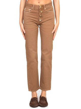 Vicolo jeans donna Zoe gamba dritta marrone DF5056 MARRONE VICOLO 