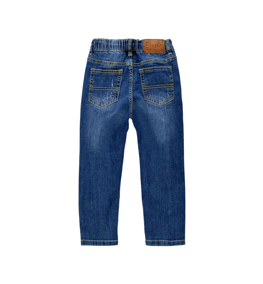 iDo jeans balloon bambino con strappi lavaggio blu