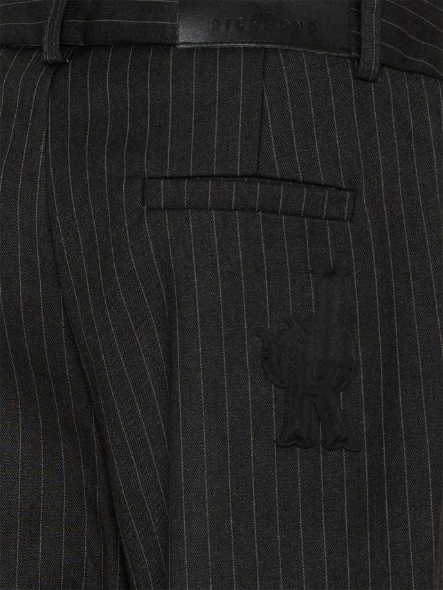 John Richmond pantaloni gessati bambino Dligi grigio