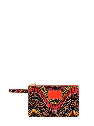 4giveness pochette donna Capri in fantasia Kenia multicolor